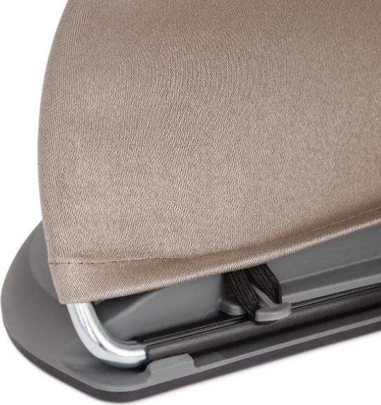 Actual product image BabyBjörn Soft rocker, woven Classic Quilt, sand grey