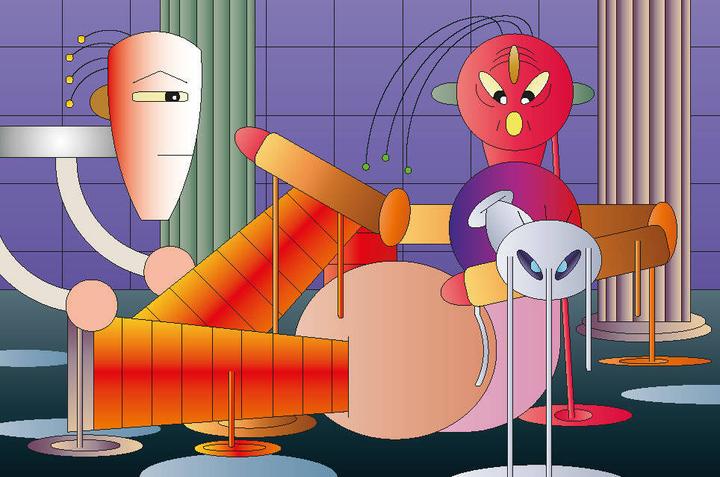 Actual product image Die grosse Revolution: Ein Mondroman (German, Paul Scheerbart, Erich Troublesome, 2024)