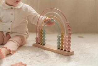 Produktbild Little Dutch Abakus Rechenschieber Regenbogen Fairy Garden