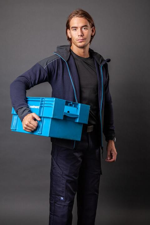 Immagine prodotto Projob Giacca con cappuccio con elementi elastici in softshell (XXL)