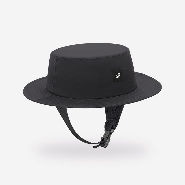 Olaian Surf-Hut Damen/Herren 500 Newblack schwarz (One Size)