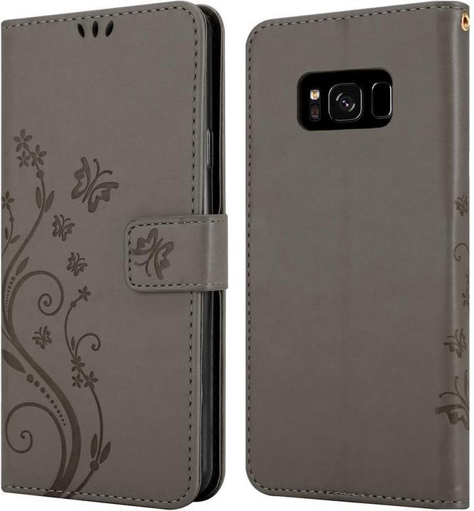 Produktbild Cadorabo Flower Book Cover (Samsung Galaxy S8+)