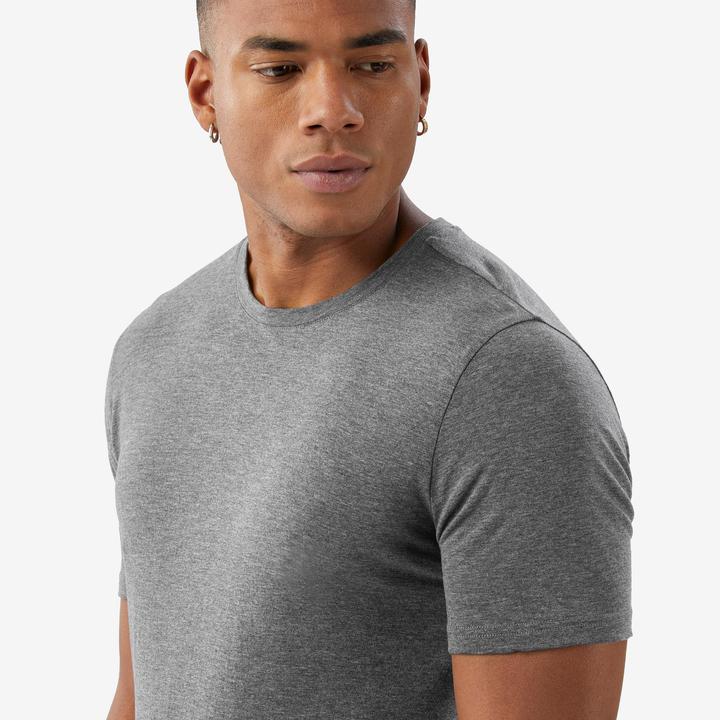 Actual product image Simond Merinoshirt Herren kurzarm Lyocell - Merino Fresh grau (L)