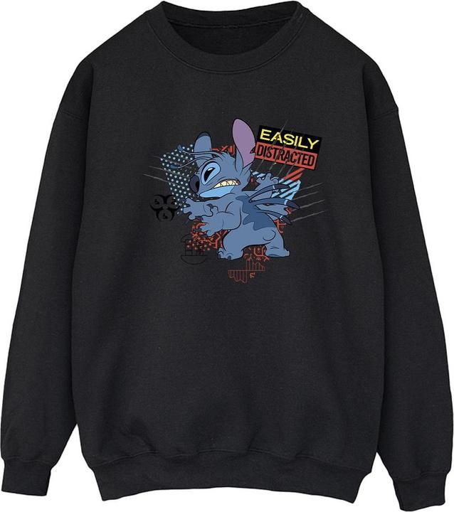 Produktbild Disney Lilo And Stitch Easily Distracted Sweatshirt (XXL)
