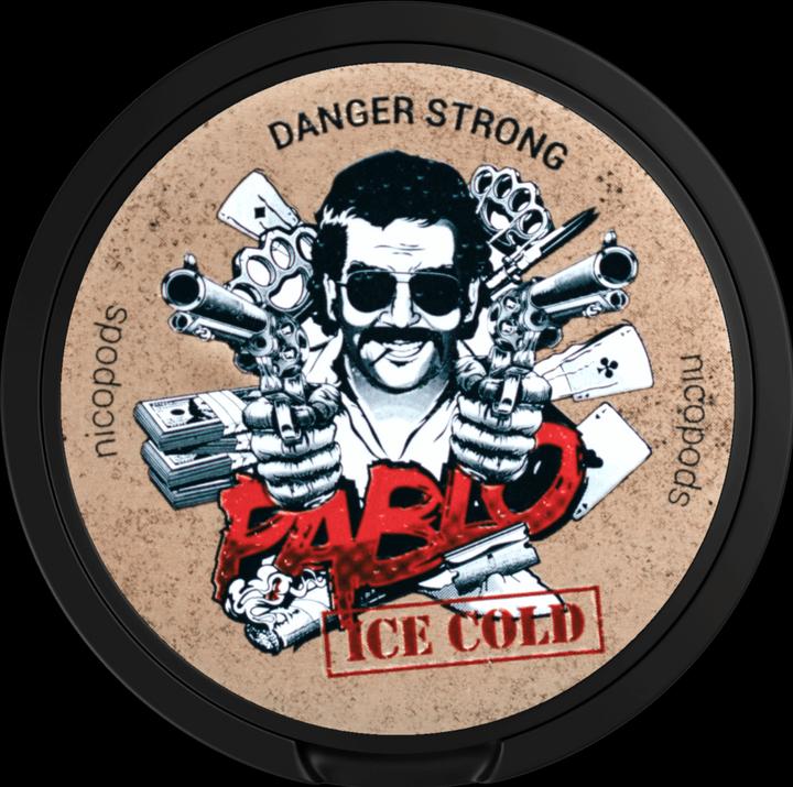 Actual product image Pablo Ice Cold 16g (Nicotine Pouches, 24 mg)