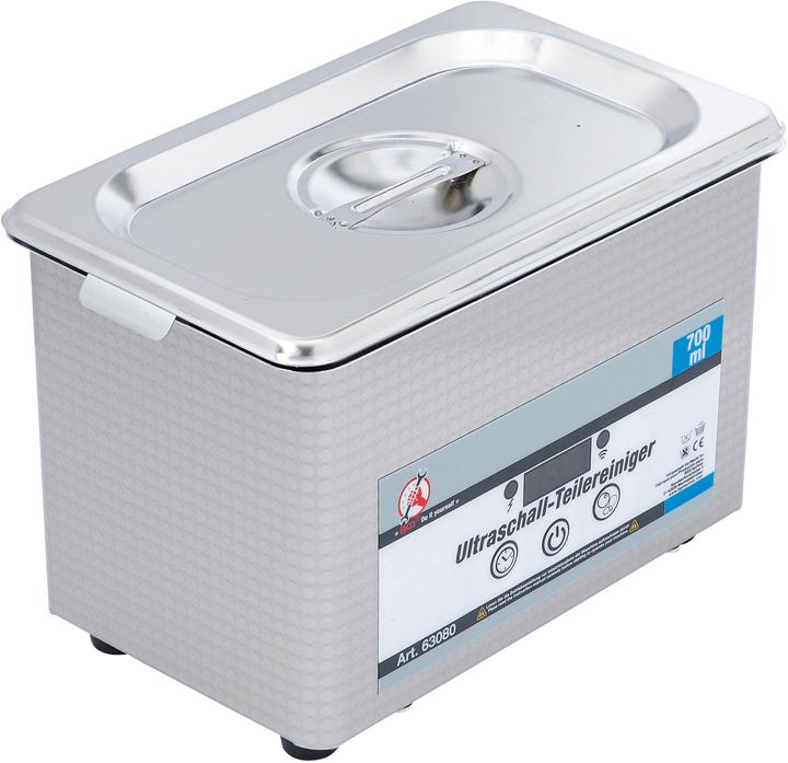 BGS Detergente per parti ad ultrasuoni 700 ml (42 kHz, 700 ml)
