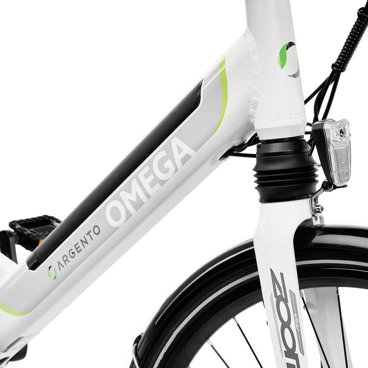 Actual product image Argento Omega White e-bike