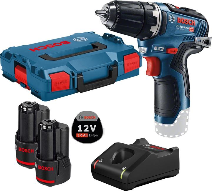 Snellader, L-BOXX 102, 2 batterijen
