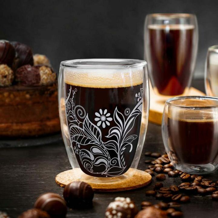 Actual product image Creano Flowery 250 ml thermo mug, 1 piece (250 ml, 1 x)