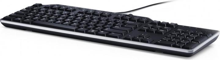 Image du produit Dell Clavier : UK/Irlandais (QWERTY) KB-522 Wired Business Multimedia Keyboard USB (Kit) (ING. Int., Filaire)