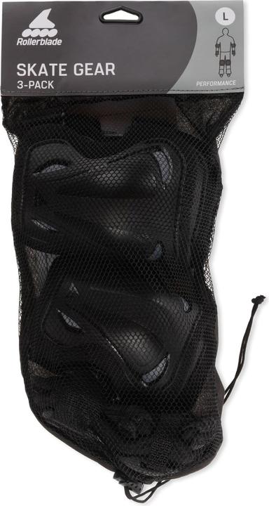 Actual product image Rollerblade Skate Gear Pack (XL, Elbow protectors, Wrist protectors, Knee pad, Unique specimen)