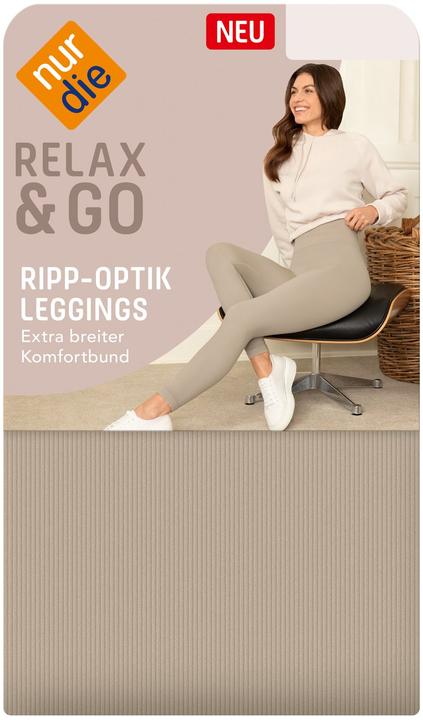 Produktbild Nur Die Ripp-Optik Leggings (40 - 42)