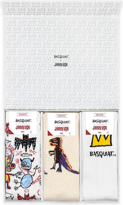 Immagine prodotto Jimmy Lion calzini athletic basquiat (x3) (confezione da 3, 36, 40)