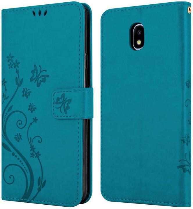 Actual product image Cadorabo Flower Book Cover (Samsung Galaxy J5 (2017))