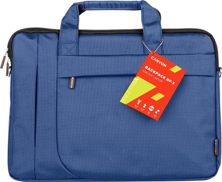 Produktbild Canyon B-3 Fashion toploader Bag for 15.6" laptop, Mėlyna (15.60", Apple)