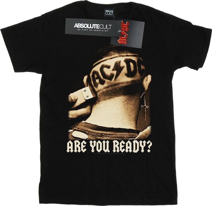 AC/DC Jungen Sind Sie bereit die Haarrasur TShirt
