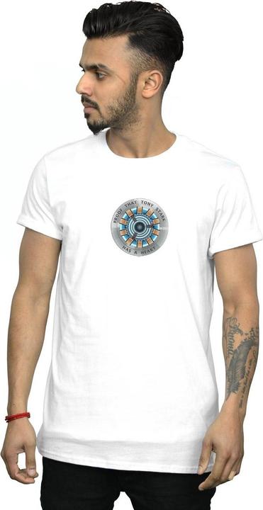 Image du produit - T-shirt AVENGERS ENDGAME TONY STARK HEART - Homme (5XL)
