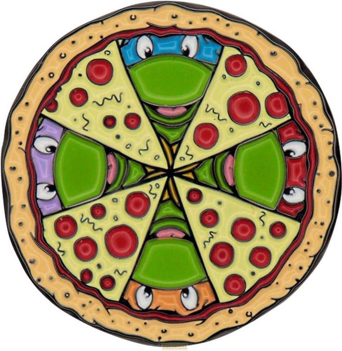 Produktbild Fanattik Teenage Mutant Ninja Turtles Sammelmünze 40th Anniversary Limited Edition (2024)