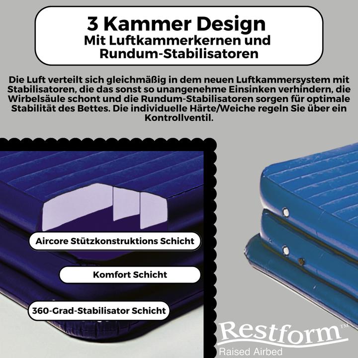 Produktbild Restform High Raised Airbed Single