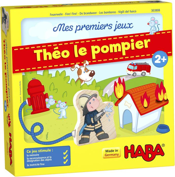 Immagine prodotto Haba Mes premiers jeux Théo le pompier (Francese)