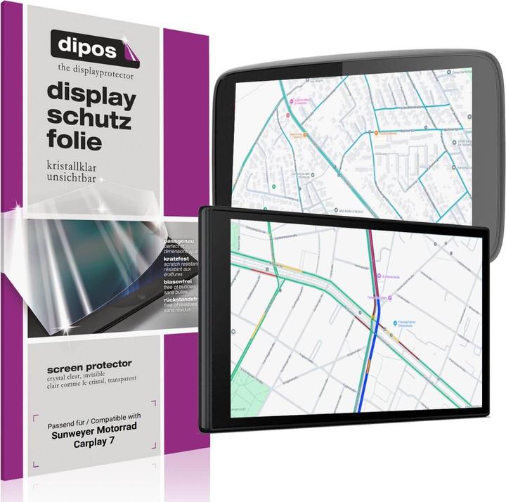 Immagine prodotto Dipos Pellicola Protettiva per Sunweyer Motorrad Carplay 7