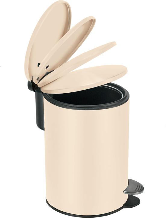 Actual product image Kleine Wolke Pedal bin Silence 3 l, Beige (3 l)