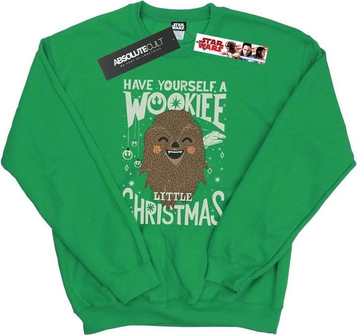 Immagine prodotto Star Wars Wookiee Little Christmas Felpa Uomo (XXL)
