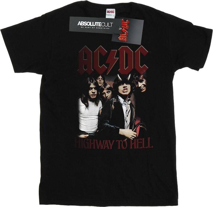 AC/DC Highway To Hell Baumwolle Boyfriend TShirt