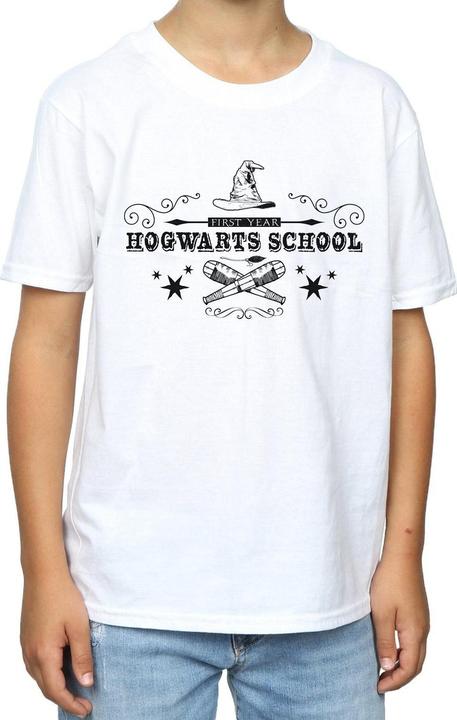 Actual product image Boys Hogwarts First Year T-Shirt (116)