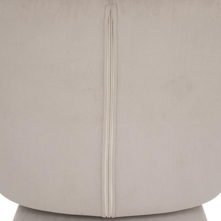 Productafbeelding Atmosphera Fauteuil fluweel plopi gr, grijs