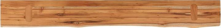 Actual product image VidaXL Wall shelf rectangular tree edge hanging shelf office shelf solid wood acacia (20 x 2.5 x 2.5 cm)
