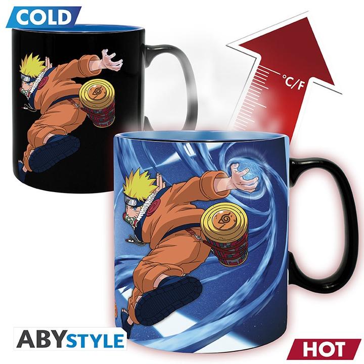 Immagine prodotto ABYstyle Naruto Tazza 460ml Heat Change Naruto & Sasuke (2 x)