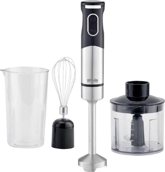 Silva Homeline SMS 6502 Stabmixer 700 W mit Messbecher, mit Zerkleinereraufsatz
