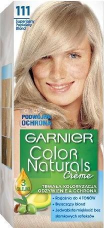 Actual product image Garnier Color Naturals Colour cream no. 111 Super-light Ash Blonde (111 Super-light Ash Blonde)