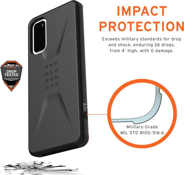 Immagine prodotto UAG Custodia civile (Samsung Galaxy S20+)