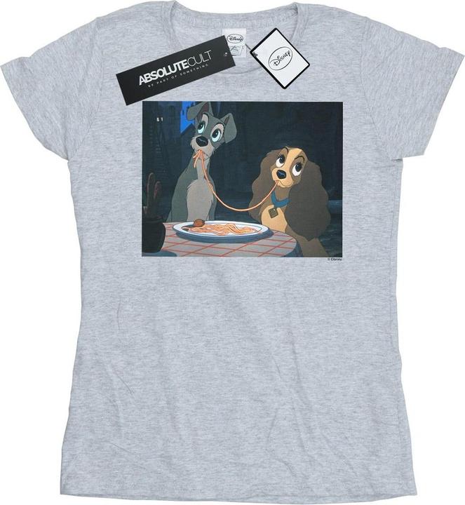 Produktbild Disney Lady And The Tramp Spaghetti Slurp TShirt (XXL)