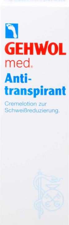 Produktbild Gehwol Med Antitranspirant (Fussbad, 125 ml)
