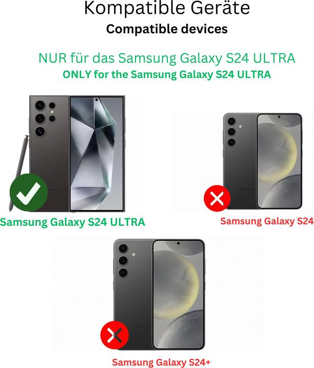 Image du produit Dipos Film de Protection d’écran 2-Way Anti-Shock (1 pièce(s), Samsung Galaxy S24 Ultra)