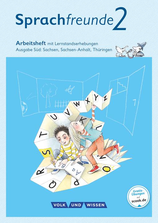 Produktbild Sprachfreunde 2. Schuljahr. Neubearbeitung 2015. Arbeitsheft. Süd. SAS (Deutsch, Andrea Knöfler, Susanne Kelch, 2015)