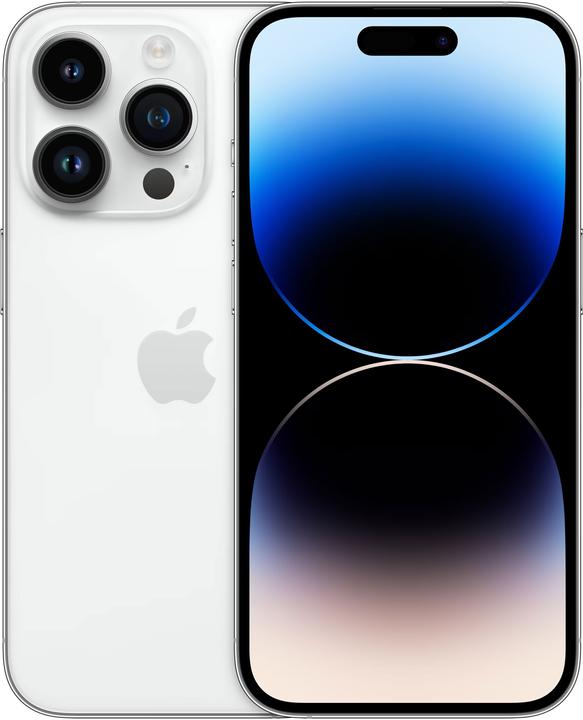 Image du produit Apple iPhone 14 Pro (256 Go, Silver, 6.10", SIM + eSIM, 48 Mpx, 5G)