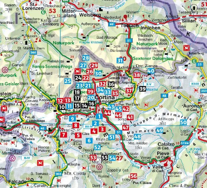 Immagine prodotto Dolomiten 6 - Rund um Cortina d’Ampezzo (Tedesco, Franz Hauleitner, 2023)