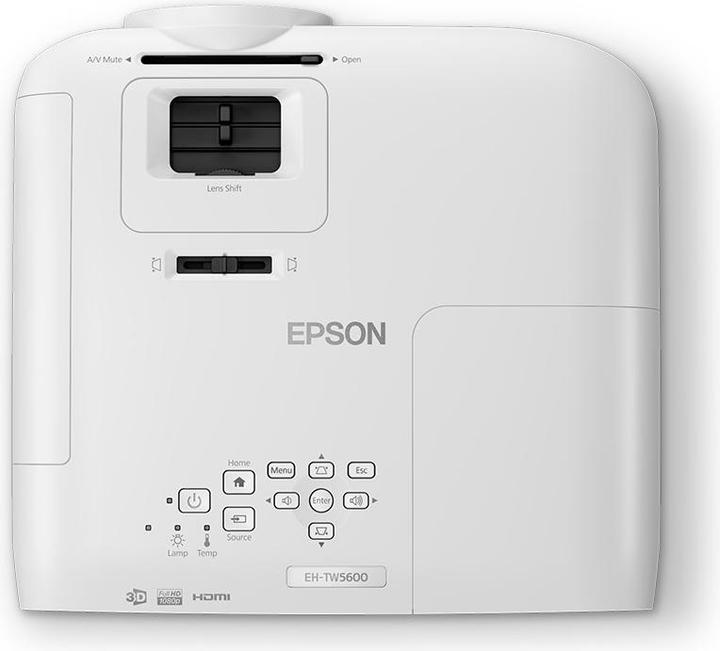 Immagine prodotto Epson Eh-Tw5600 (Full HD, 2500 lm, 1.33 - 2.16:1)