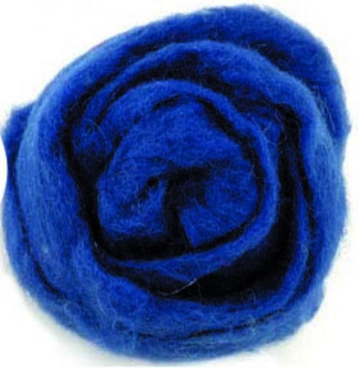 Image du produit Glorex Laine de mouton 50g bleu foncé 100% naturelle