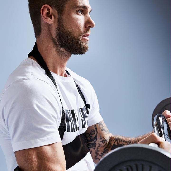 Actual product image Gorilla Sports Biceps Triceps Isolator