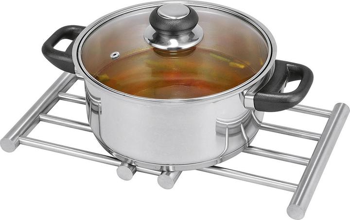Actual product image Axentia Trivet, stainless steel (1 x, Pan coaster)