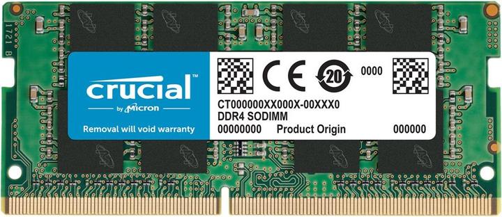 Actual product image Crucial Laptop Memory (1 x 8GB, 2400 MHz, DDR4-RAM, SO-DIMM)