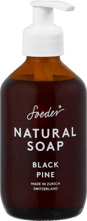 Soeder* Natural Soap Black Pine (Liquid soap, 250 ml)