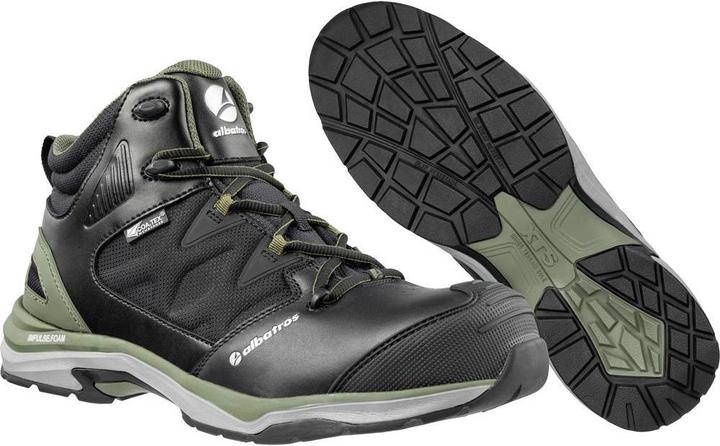 Actual product image Albatros Safety boot ULTRATRAIL OLIVE CTX MID S3 ESD WR HRO SRC (S3, 43)