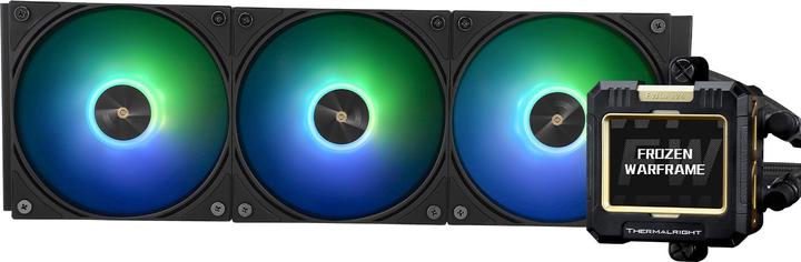 Produktbild Thermalright Frozen Warframe 360 Black ARGB - AIO, 360mm, LCD