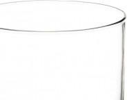 Giftdecor vaso cilindrico in vetro 20 cm diametro 17 cm (1 x, 17 x 17 x 20 cm)